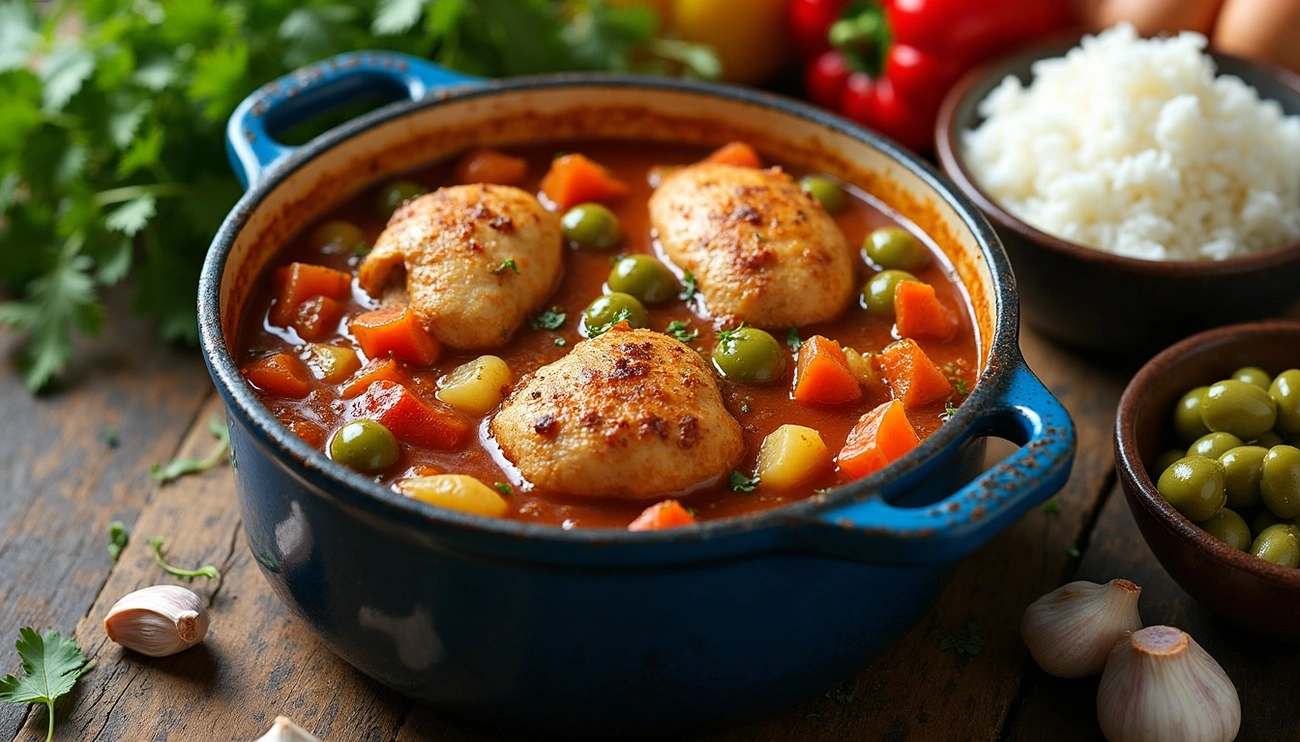 authentic Pollo Guisado recipe