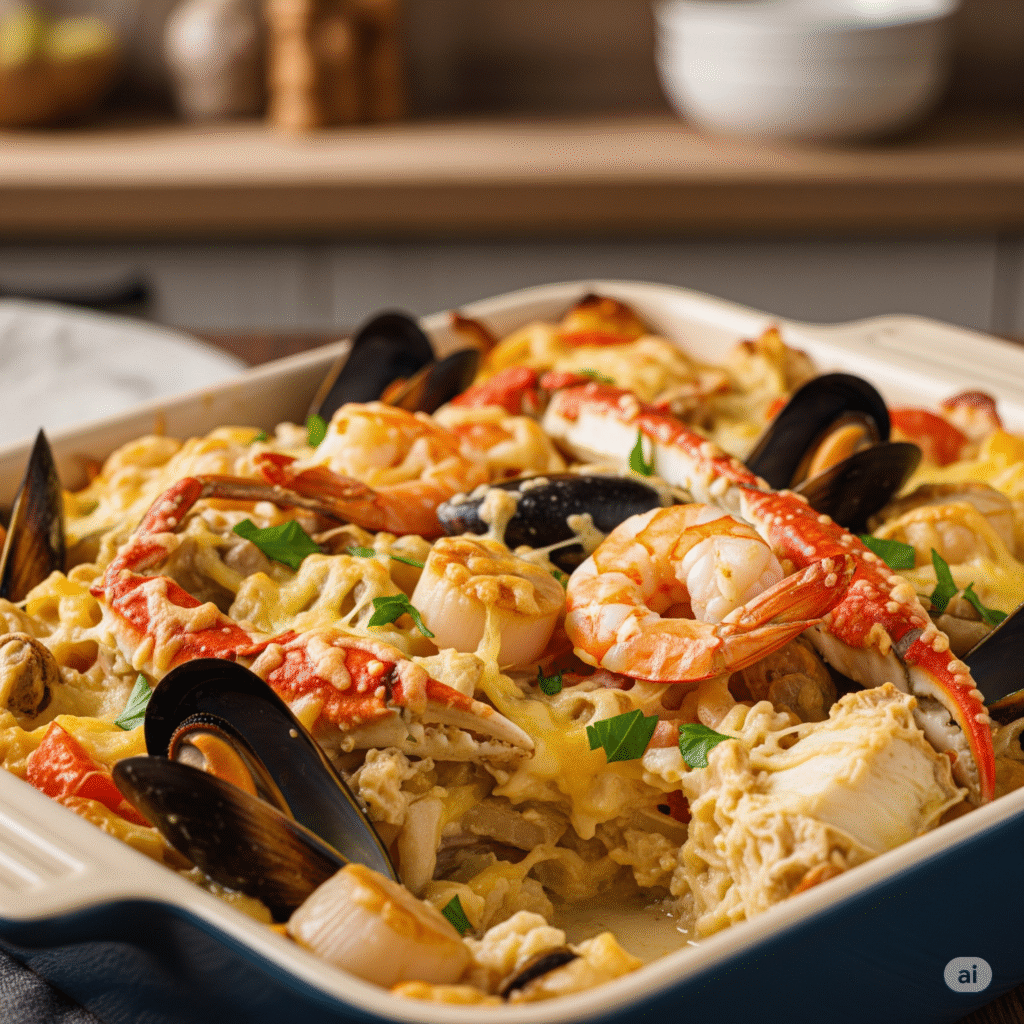 seafood casserole recipes